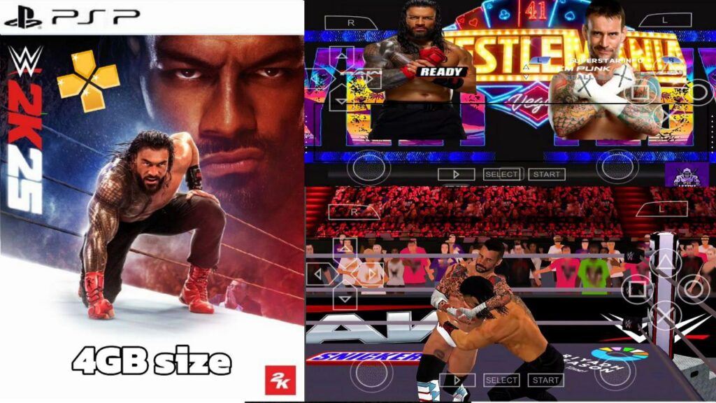 WWE 2K25 PPSSPP