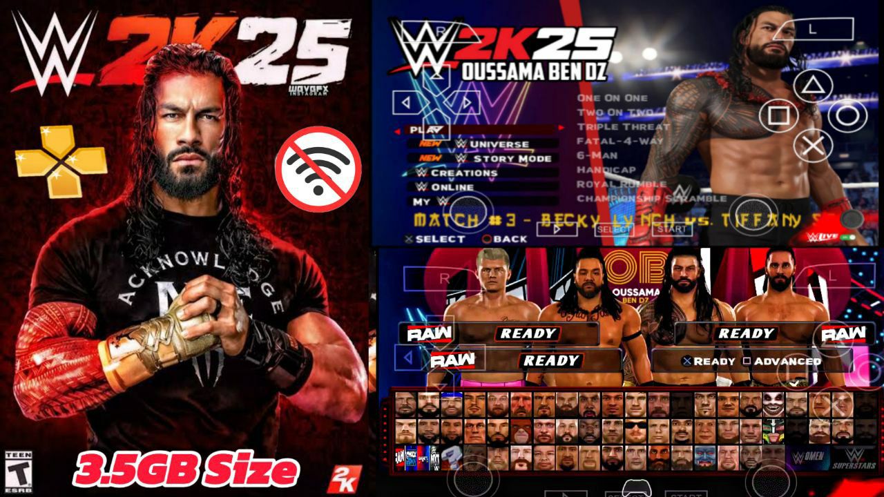 WWE 2K25 PSP