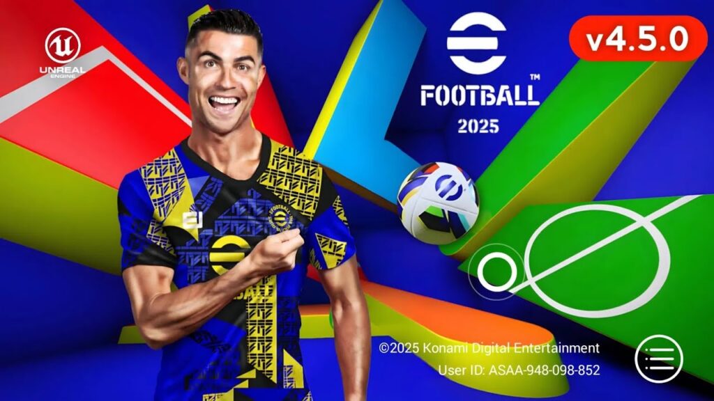 eFootball 2025 Mobile Patch CR7