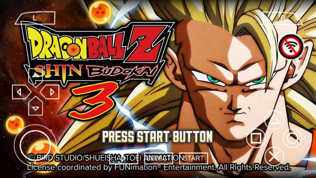 DRAGON BALL Z SHIN BUDOKAI 3 PSP