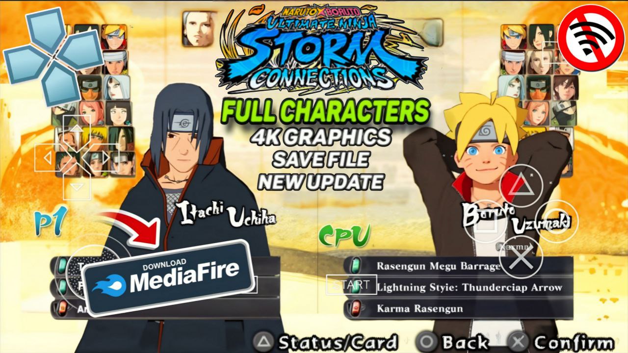 Naruto X Boruto Ultimate Ninja Storm psp