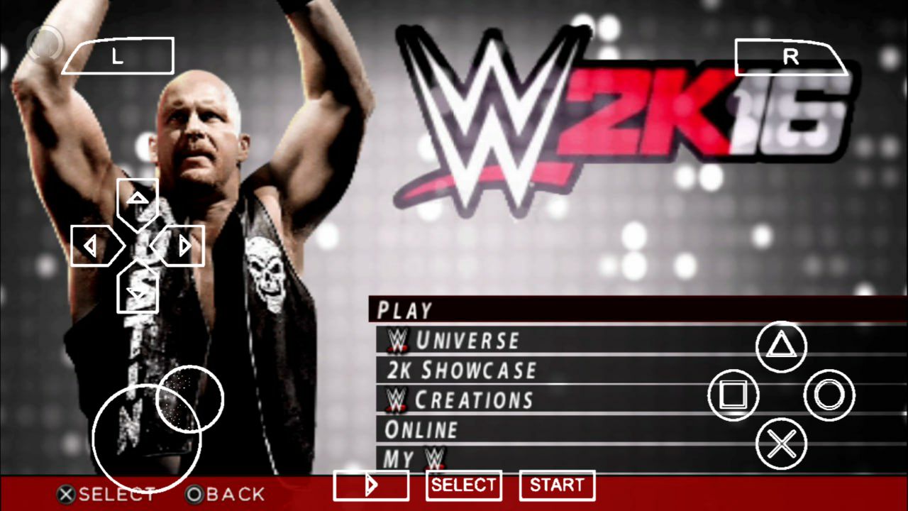 WWE 2K16 PSP