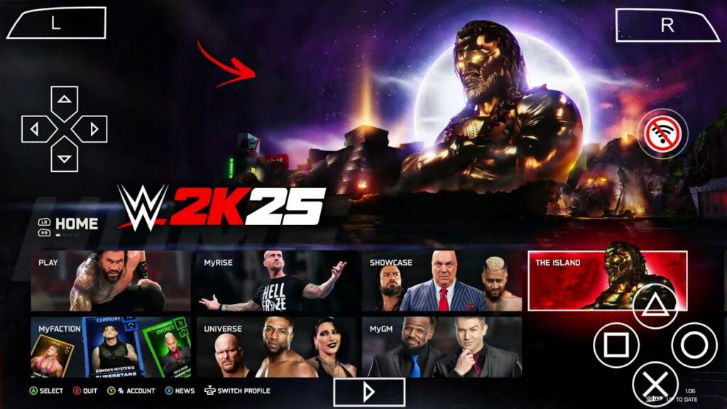 WWE 2K25 PSP 2