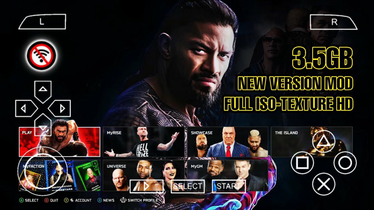 wwe 2k25 psp