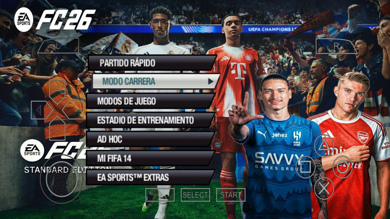 FIFA 14 MOD FC 26 PSP