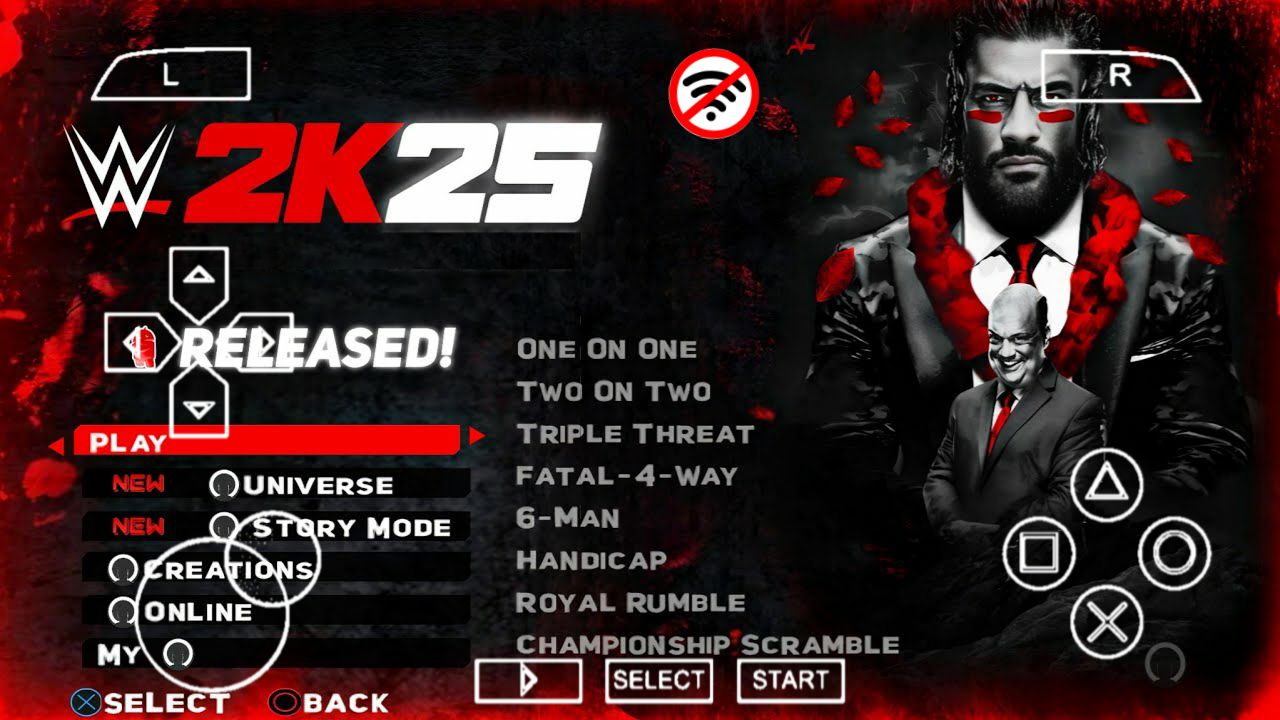 WWE 2K25 PSP 1