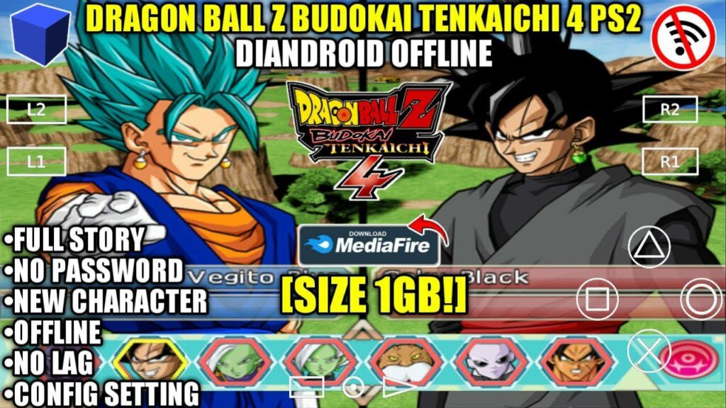 DRAGON BALL Z BUDOKAI TENKAICHI 4 PS2