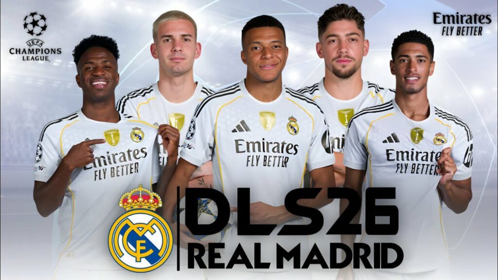 DLS 26 APK MOD REAL MADRID
