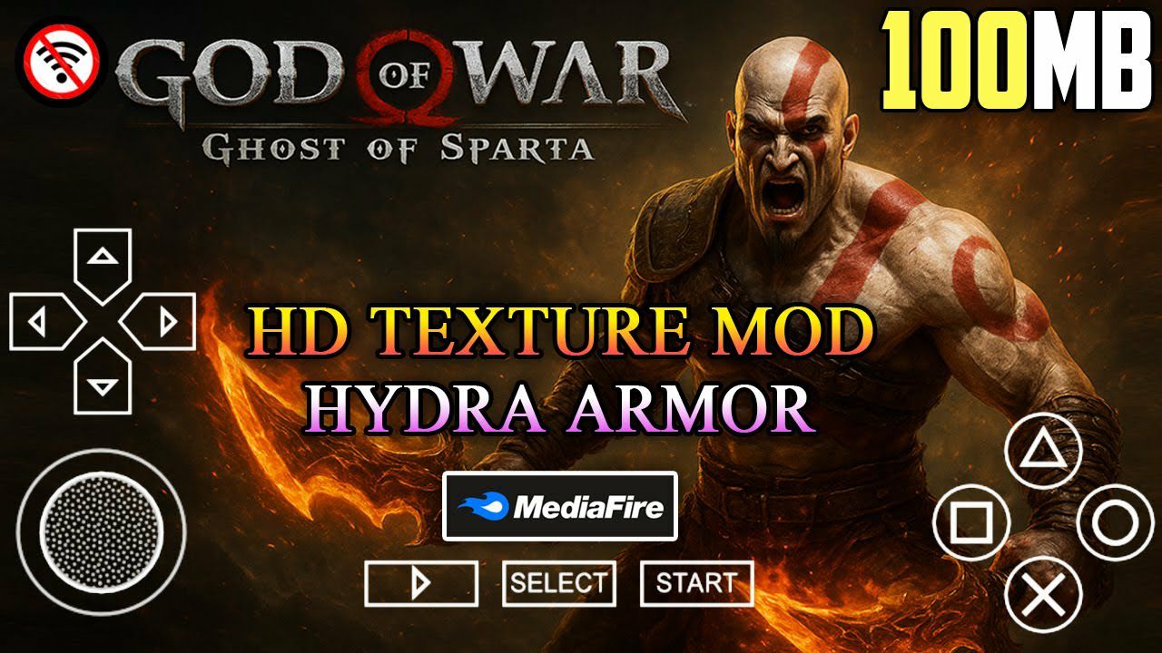 GOD OF WAR GHOST OF SPARTA PSP