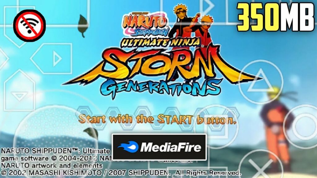 NARUTO ULTIMATE NINJA STORM GENERATIONS PSP