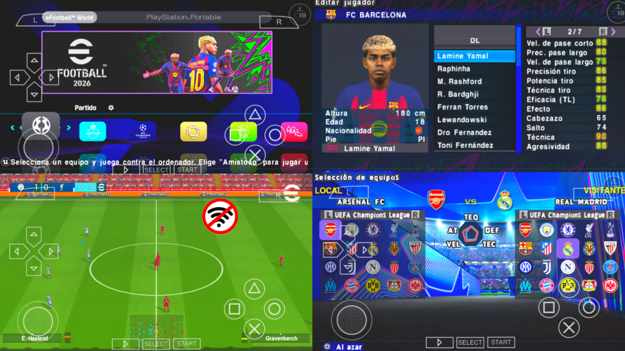eFOOTBALL PES 2026 PSP 2
