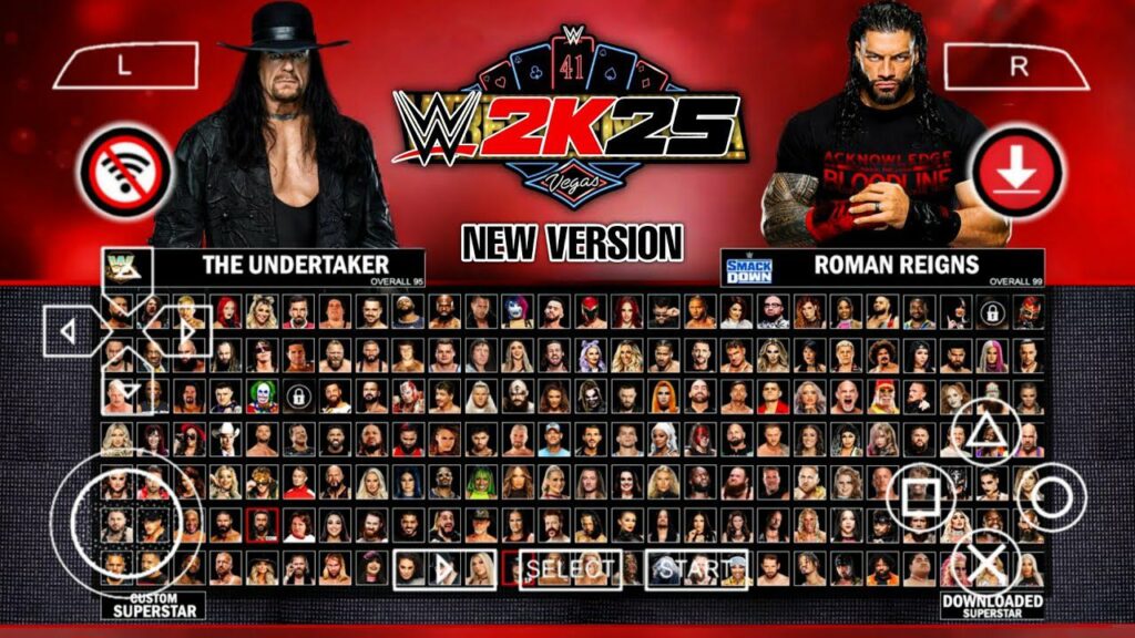 wwe 2k25 psp