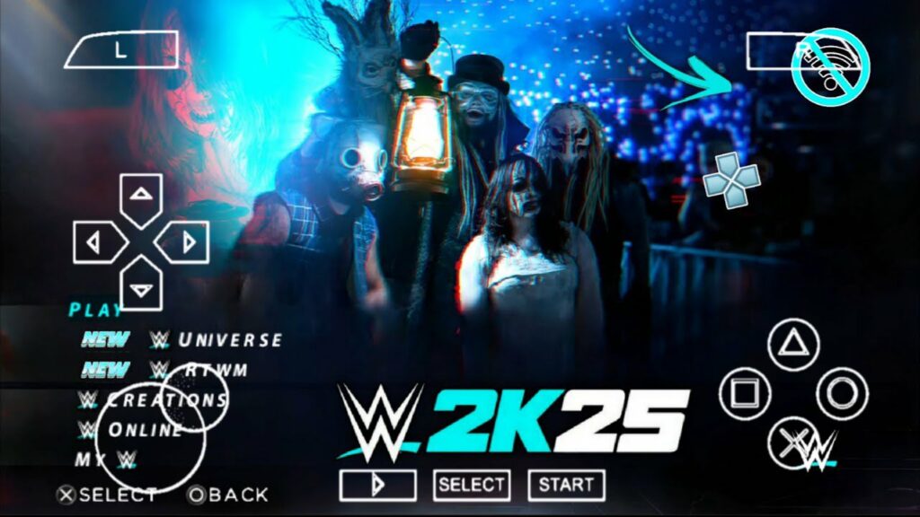 wwe 2k25 psp