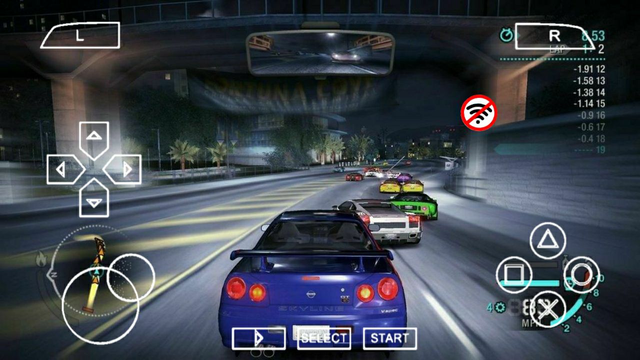 NEED FOR SPEED CARBON PSP