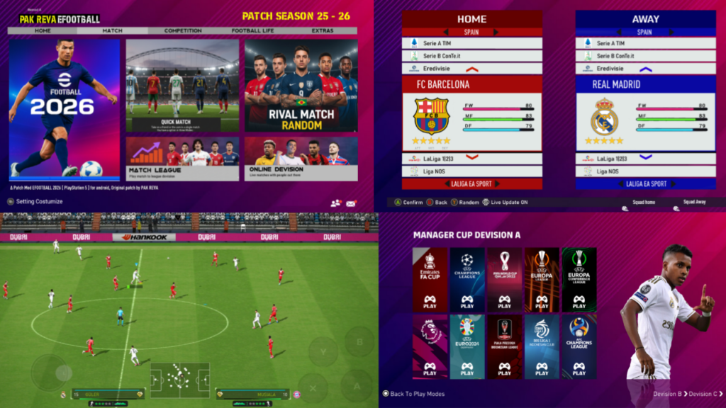 eFOOTBALL 2026 MOBILE