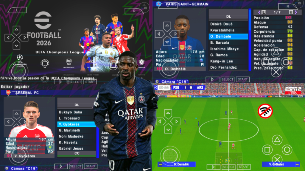 eFOOTBALL PES 2026 PSP 1