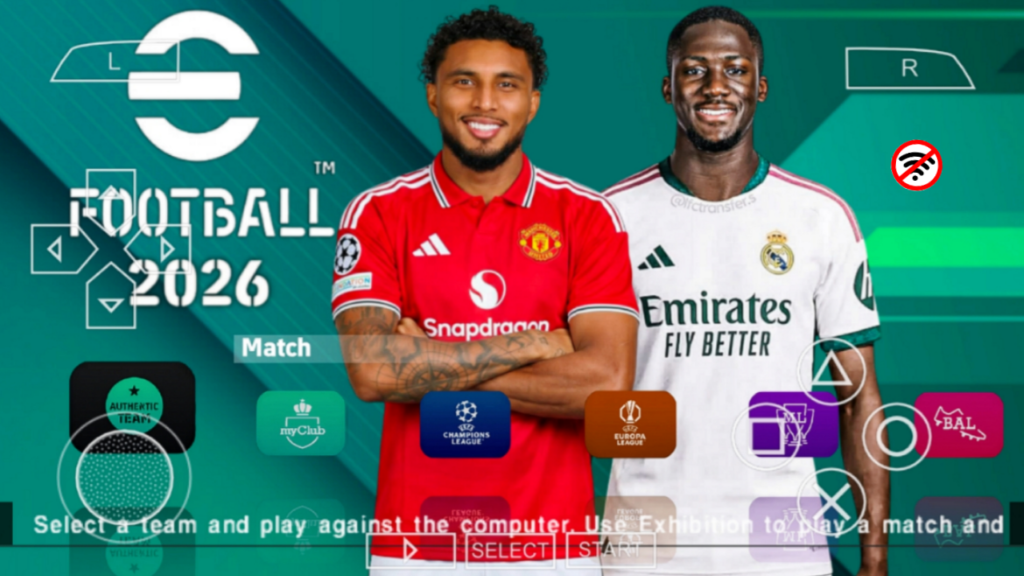 eFOOTBALL PES 2026 PSP 1
