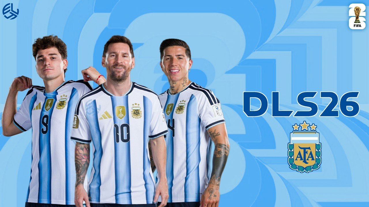 DLS 26 APK MOD ARGENTINA WORLD CUP 2026 EDITION