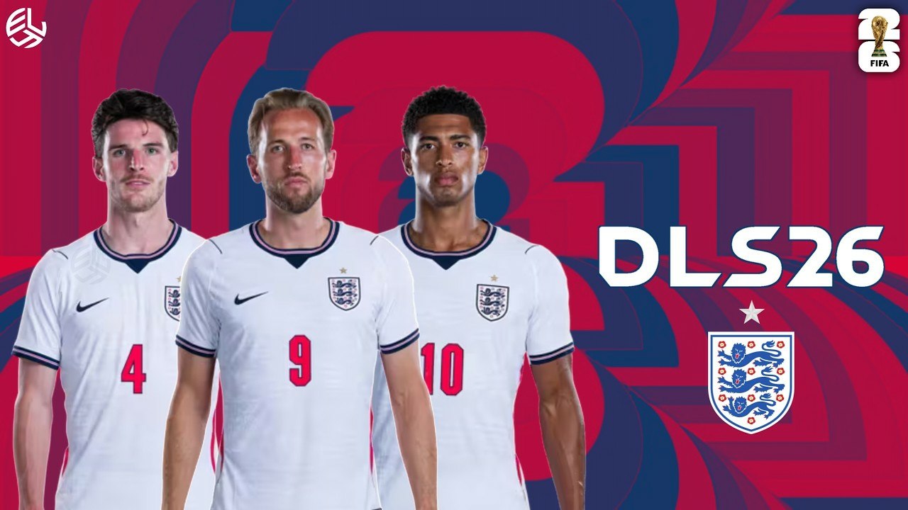 DLS 26 APK MOD ENGLAND WORLD CUP 2026