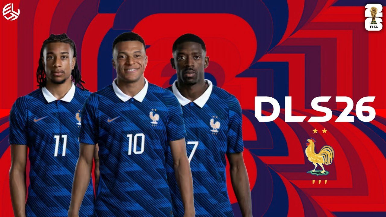 DLS 26 APK MOD FRANCE WORLD CUP 2026