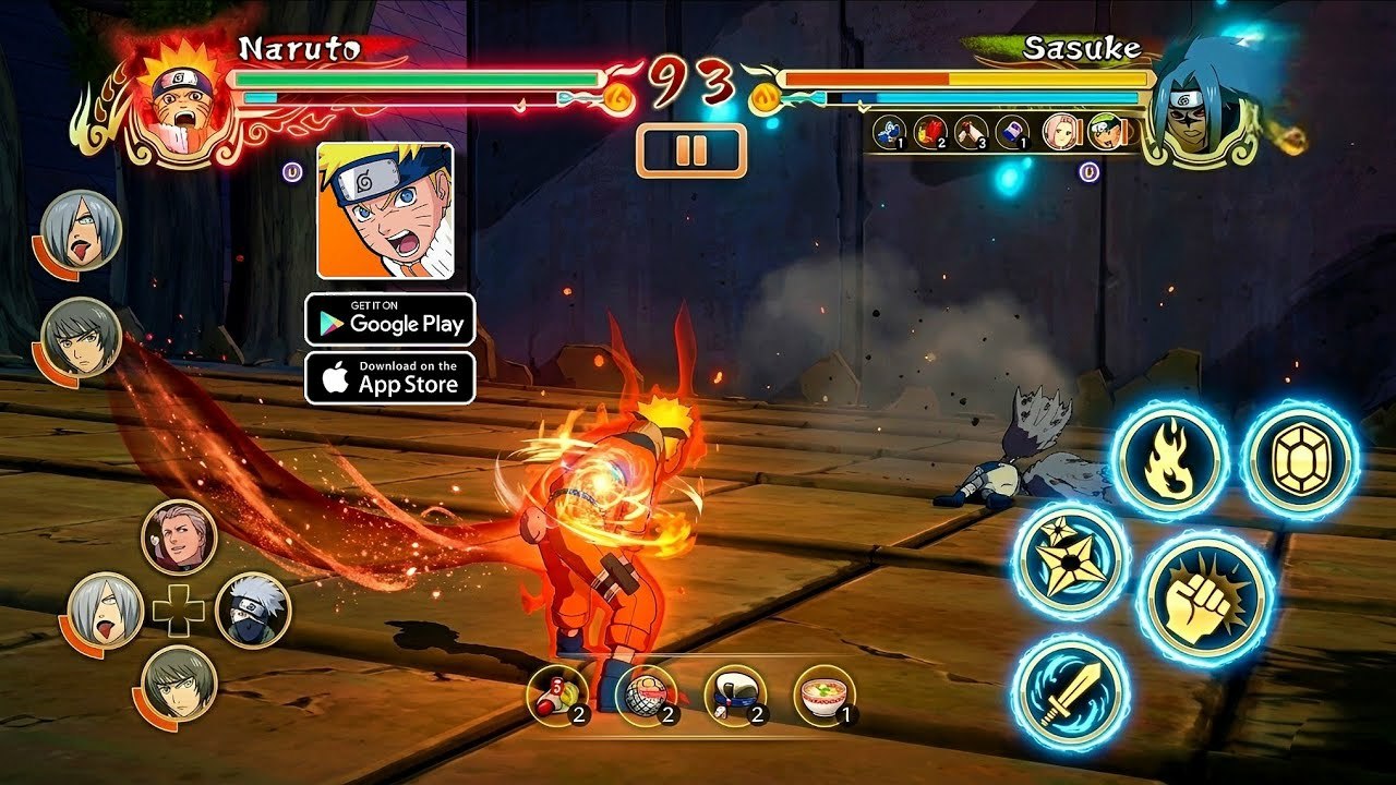 NARUTO ULTIMATE NINJA STORM MOBILE NEW UPDATE