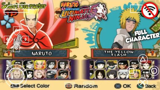 NARUTO SHIPPUDEN ULTIMATE NINJA 5 PSP