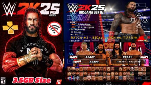 WWE 2K25 PSP