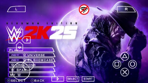 WWE 2K25 PSP LITE