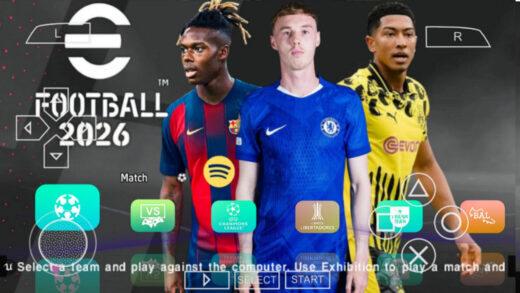 eFOOTBALL PES 2026 PSP 3