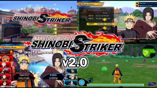NARUTO TO BORUTO SHINOBI STRIKER PSP