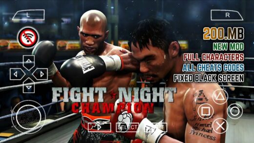 FIGHT NIGHT ROUND 3 PSP