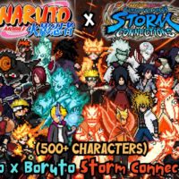NARUTO X BORUTO STORM CONNECTIONS MUGEN 500 CHARACTERS ANDROID OFFLINE ULTIMATE EDITION
