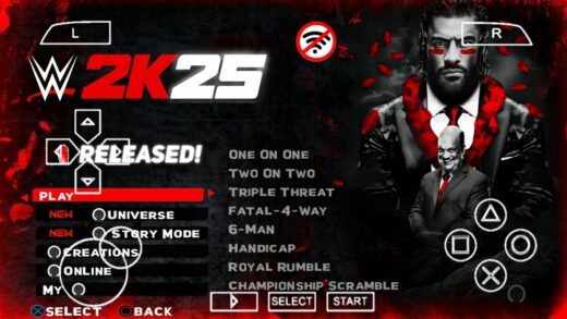 WWE 2K25 PSP 1