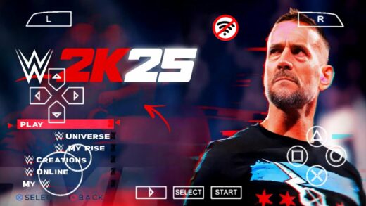 WWE 2K25 PSP