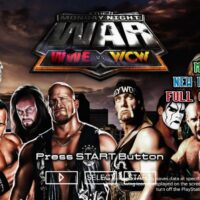 WWE VS WCW MONDAY NIGHT WAR 2K25 PSP