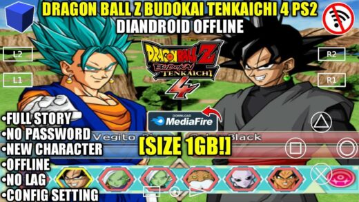 DRAGON BALL Z BUDOKAI TENKAICHI 4 PS2