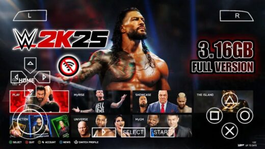 WWE 2K25 PSP