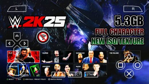 WWE 2K25 PSP