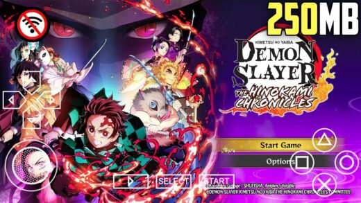 DEMON SLAYER HINOKAMI CHRONICLES PSP