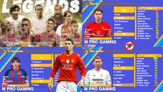 PES LEGENDS PSP