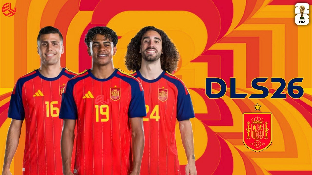 DLS 26 APK MOD SPAIN WORLD CUP 2026 EDITION