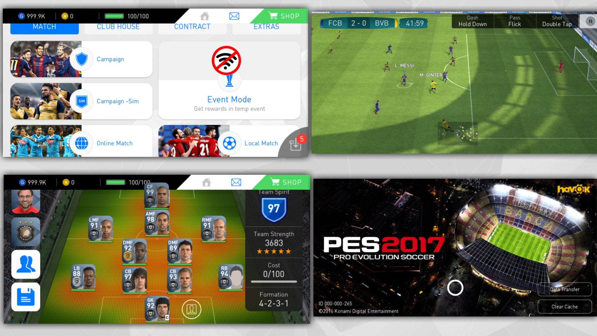 PES 2017 MOBILE