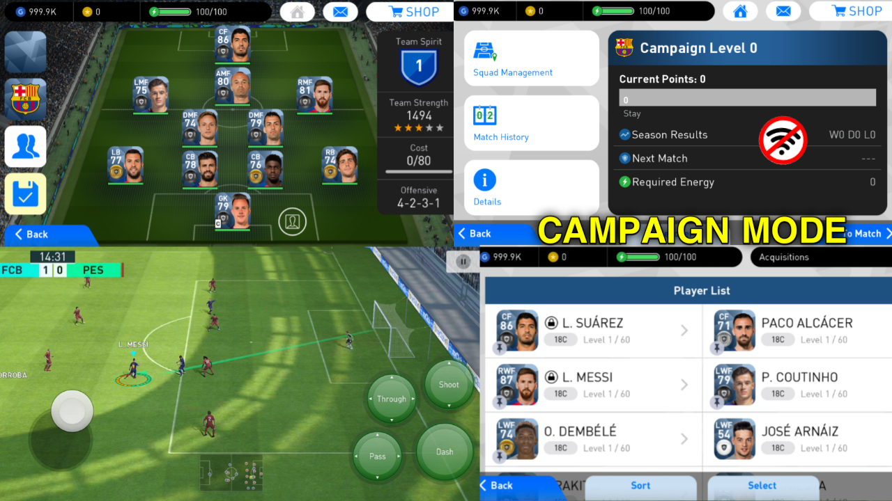 PES 2018 MOBILE