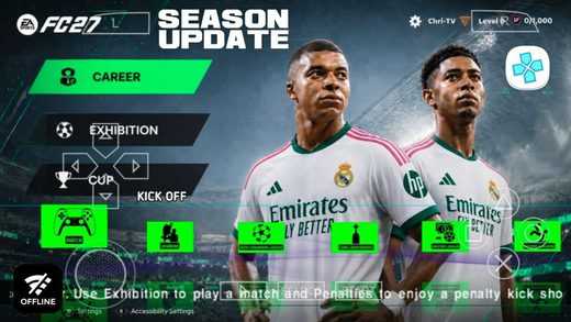 FIFA 14 MOD FC 27 PSP