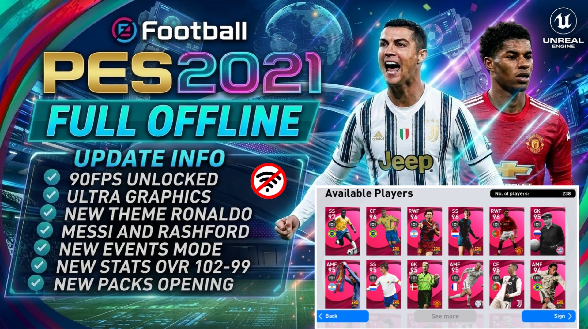 PES 2021 MOBILE 2